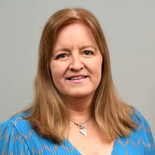 A portrait photo of Sue Bomphray